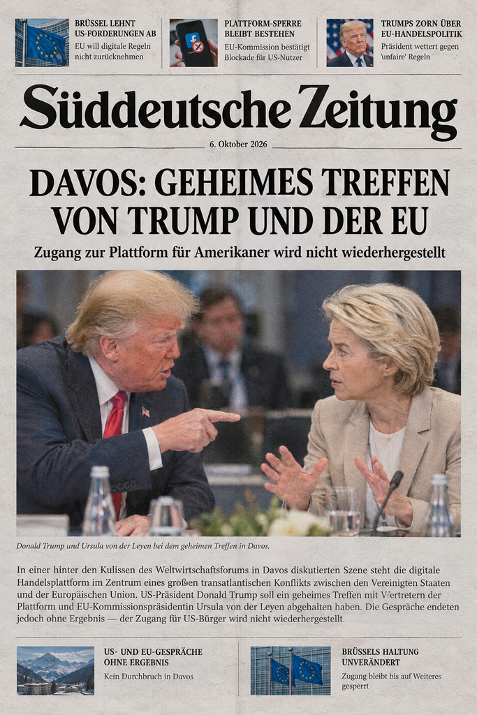 Geheimes Treffen in Davos: Trump und EU-Vertreter erzielen keine Einigung über die Freigabe einer digitalen Plattform hf 20261009 070707 e323ddf1 795d 43f5 8253 a6fdcd028f78